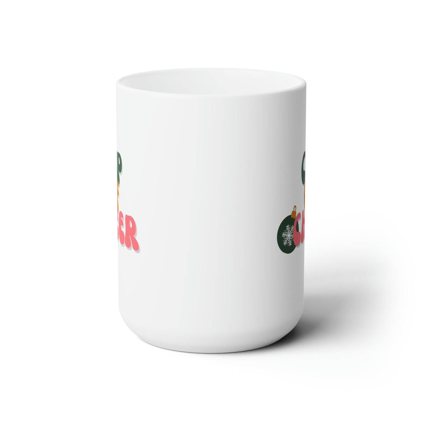 Cup of Cheer Ceramic Mug 15oz