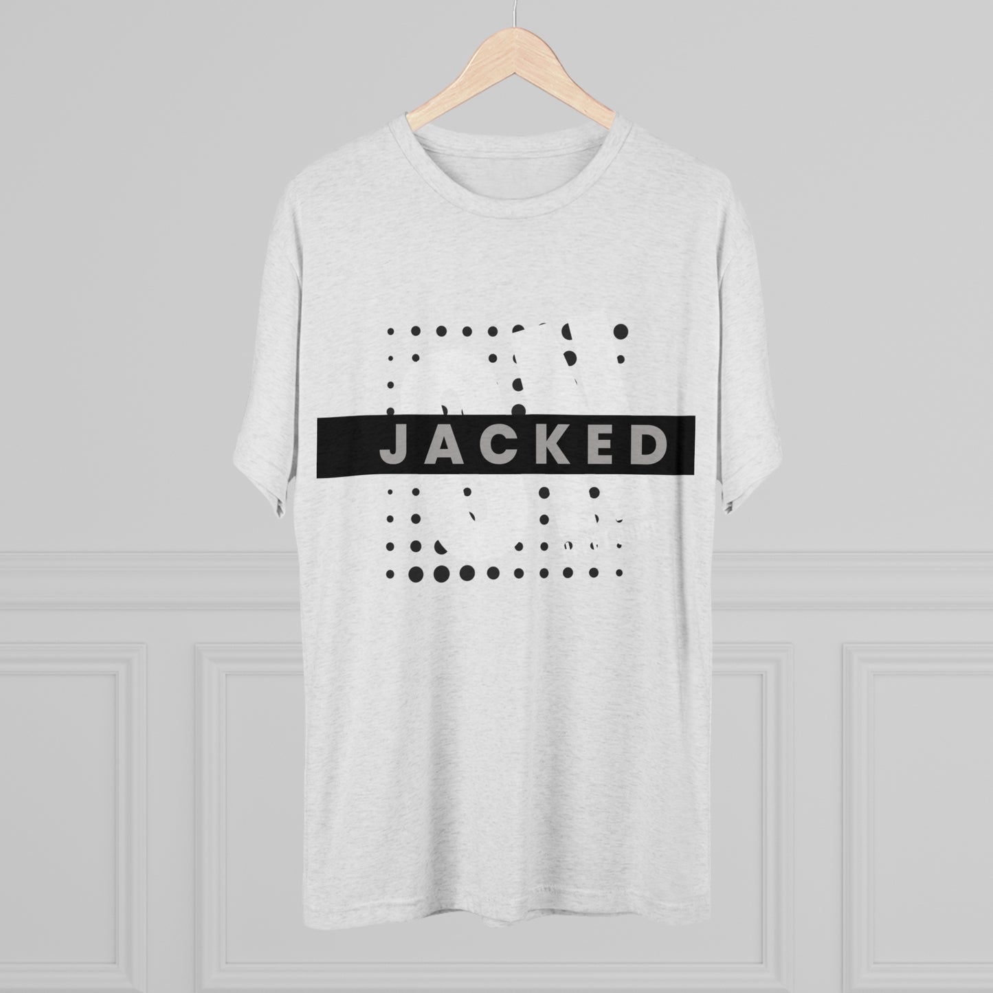 Jacked On Happy Juice Tri-Blend Crew Tee