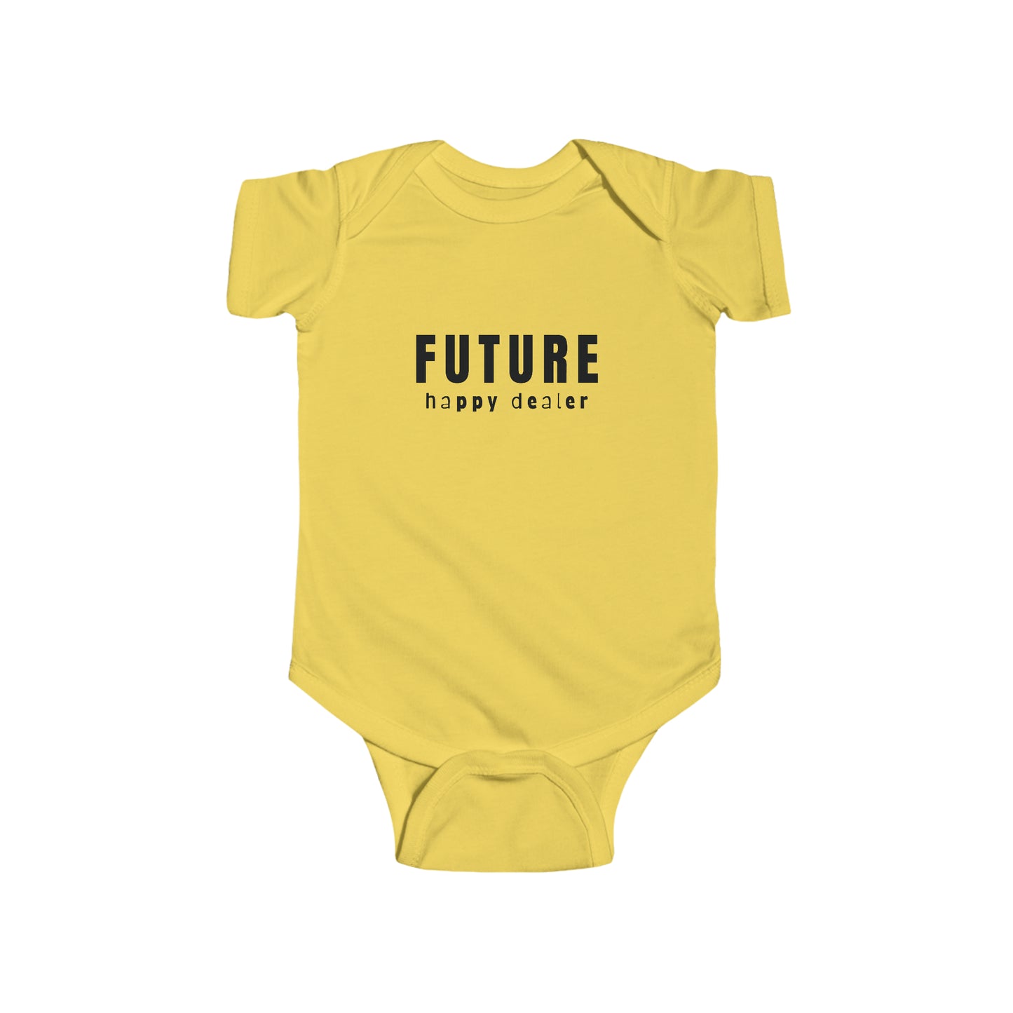 Future Happy Dealer Infant Fine Jersey Bodysuit