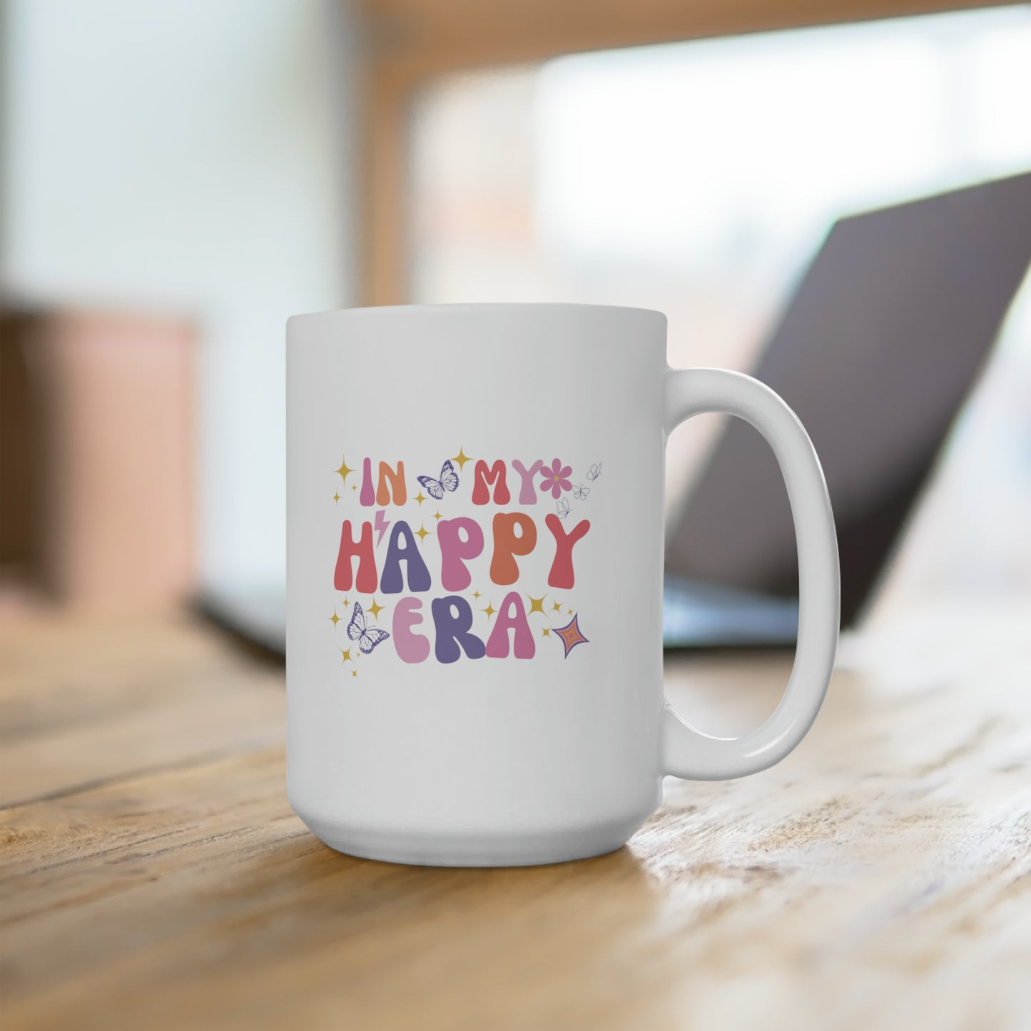 Happy Era Ceramic Mug 15oz