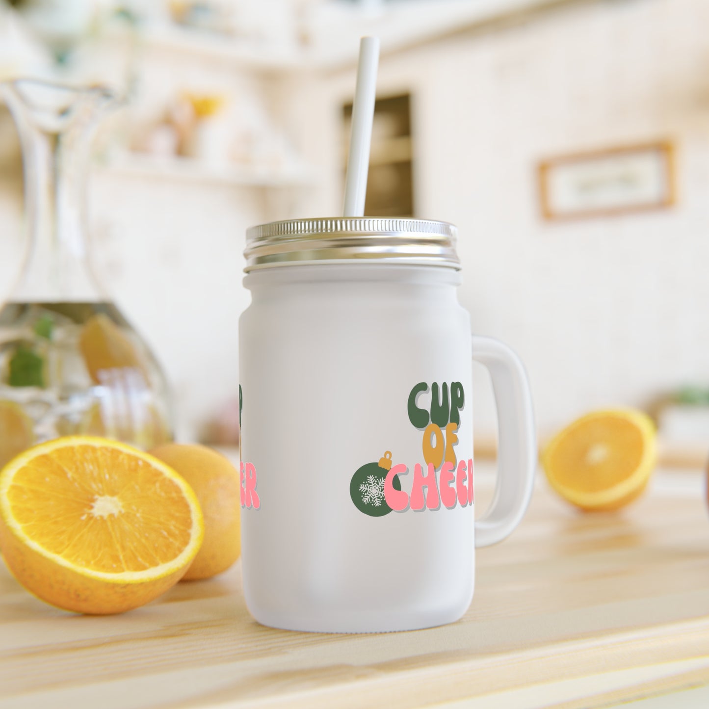 Cup of Cheer Mason Jar