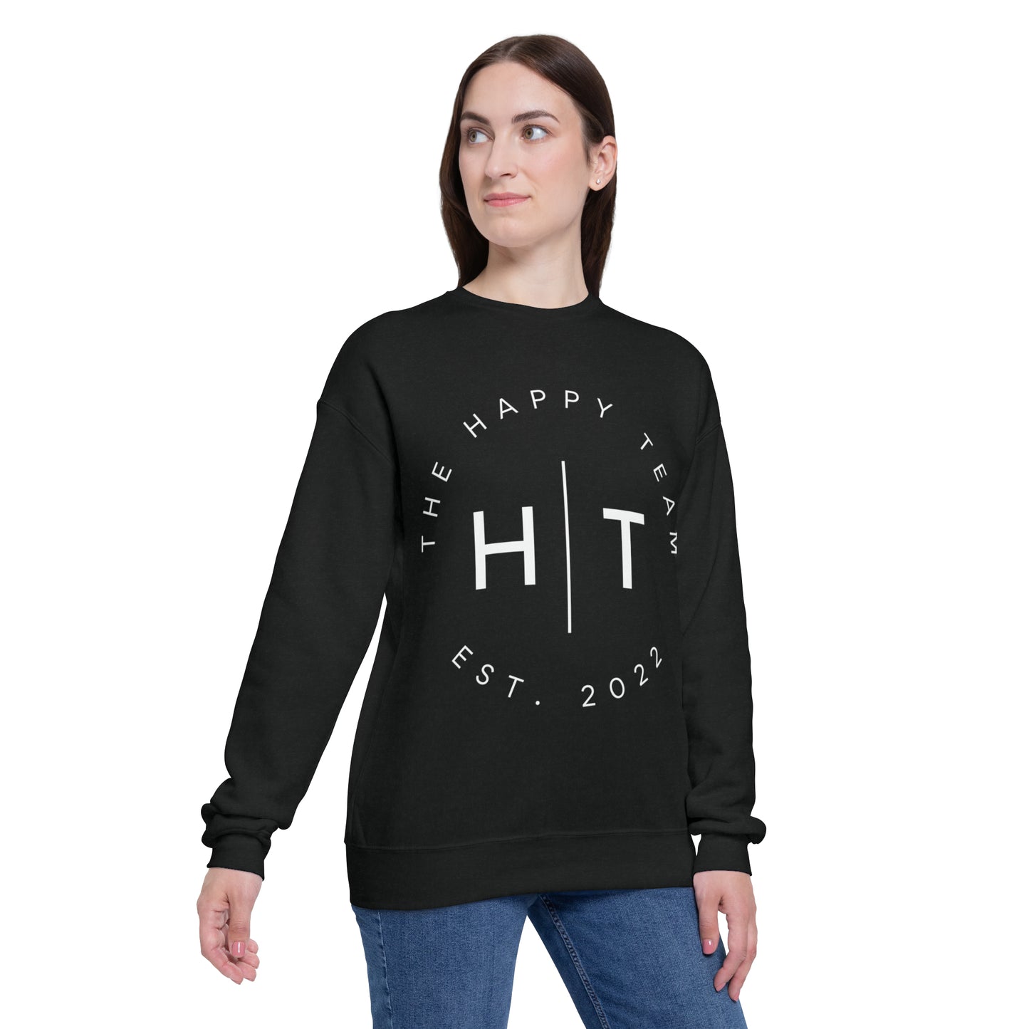 HT Logo Unisex Drop Shoulder Sweatshirt