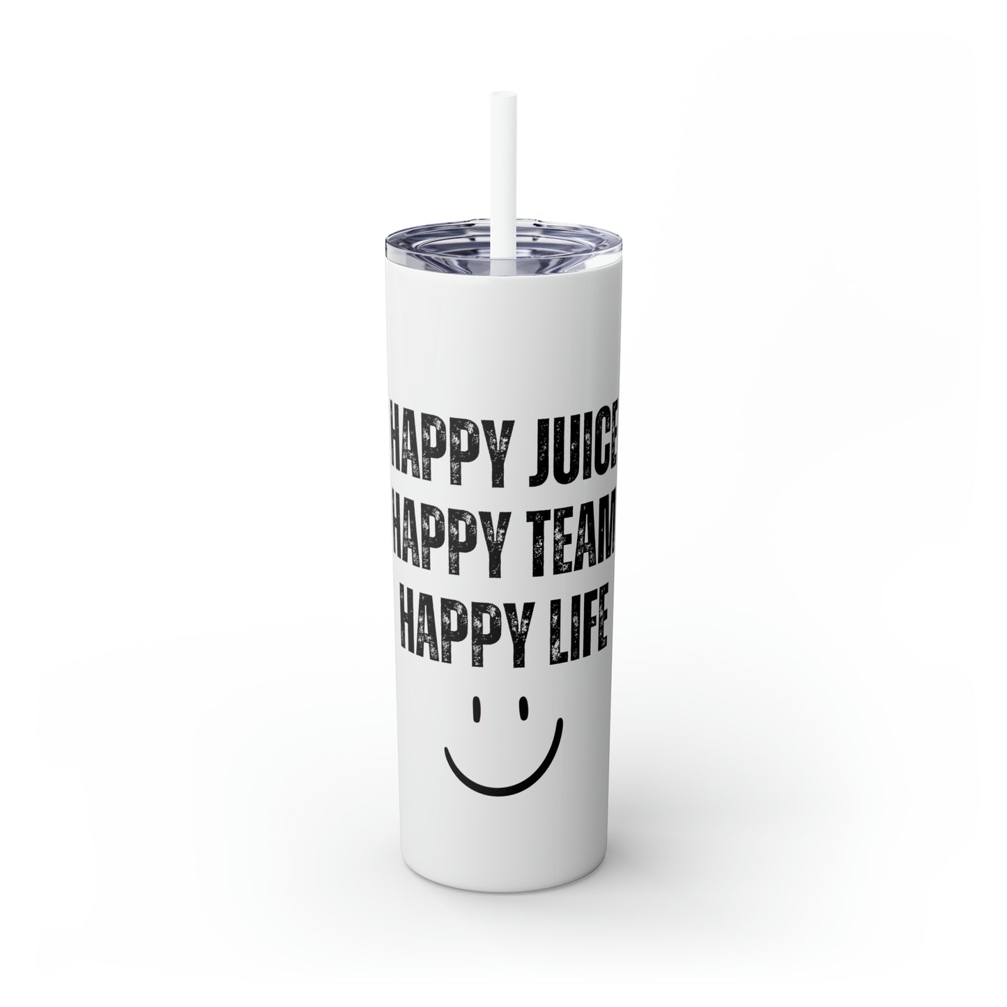 HJ HT HL Skinny Tumbler with Straw, 20oz