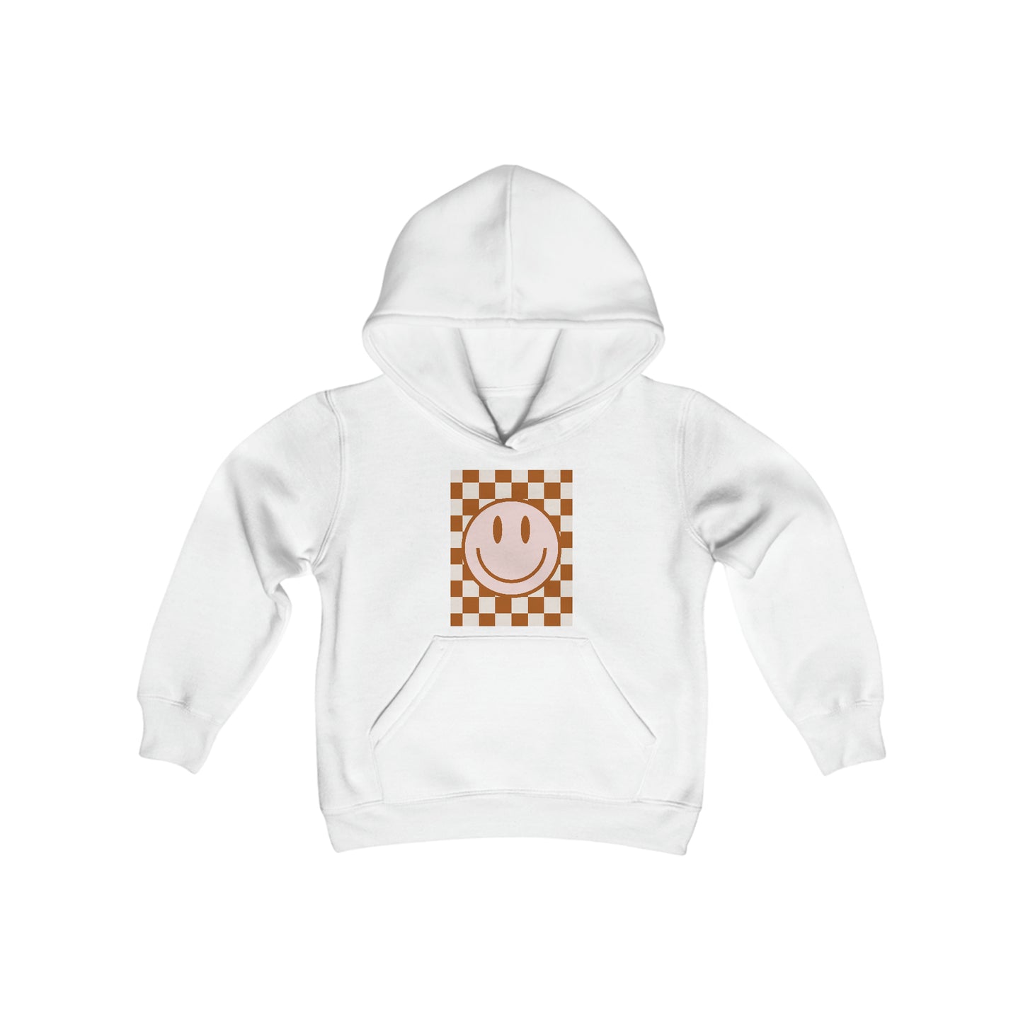 Happy Face Youth Heavy Blend Hooded Sweatshirt