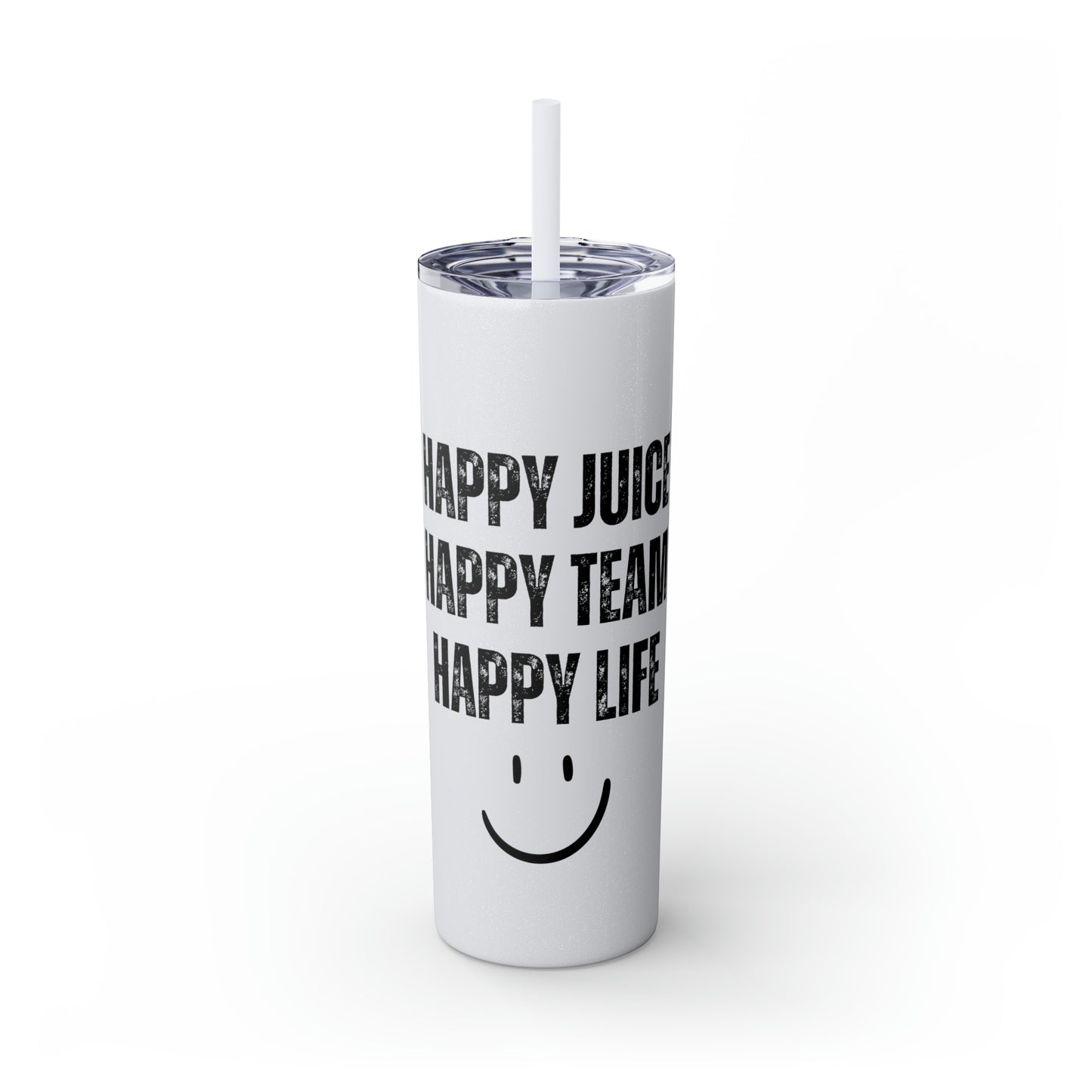 HJ HT HL Skinny Tumbler with Straw, 20oz