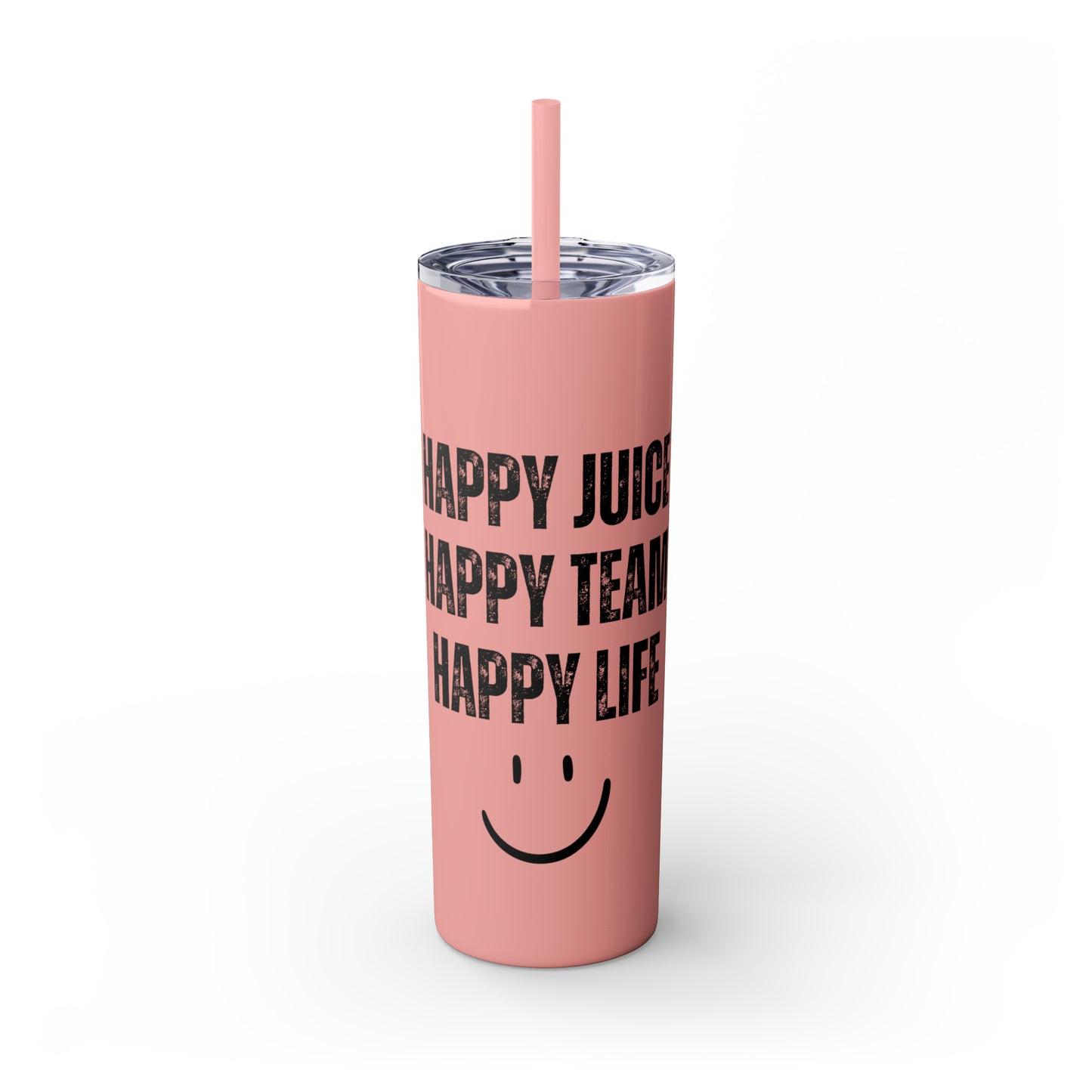 HJ HT HL Skinny Tumbler with Straw, 20oz